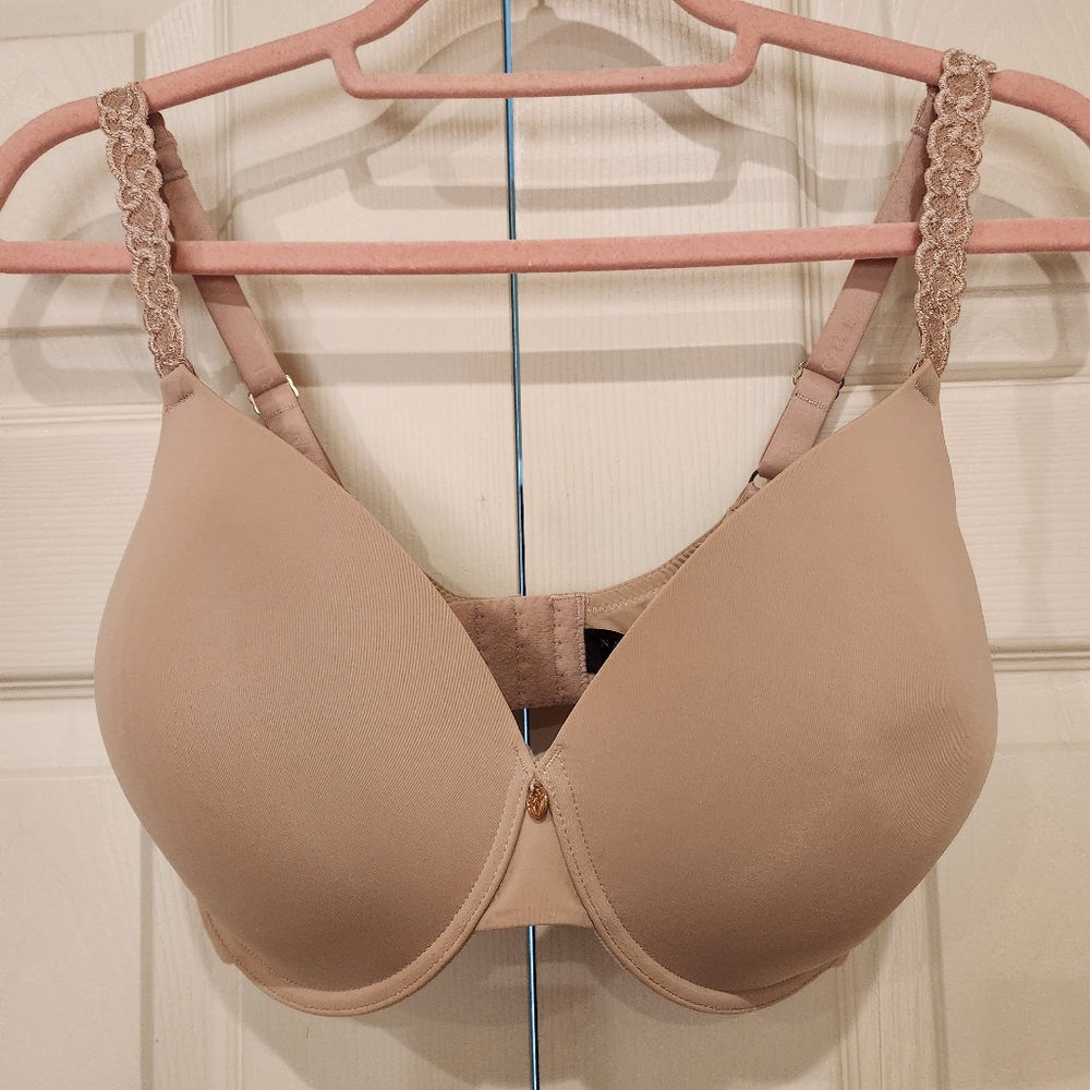 Natori Beige Pure Luxe Custom Coverage Underwire … - image 1